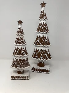 Traditioneller neutraler Lebkuchen Weihnachtsbaum, separat erhältlich, 15", 12" - Bild 1 von 19