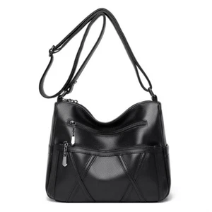 Crossbody Luxury Leather Shoulder Women Designer Handbag Soft Bag Fashion Tote - Picture 1 of 36