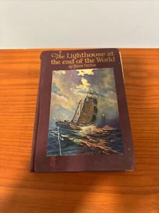 The Lighthouse At The End Of The World Jules Verne G.H. Watt 1st Ed First 1924 - Picture 1 of 8