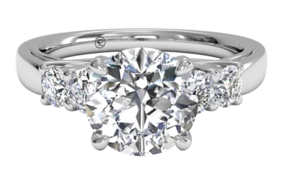 Ritani Trellis Five-Stone Diamond Engagement Ring Semi Mount - Image 1 of 4