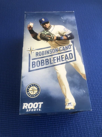 2016 Robinson Cano bobblehead Seattle Mariners 7/16/16 Stadium Giveaway In Hand Cover