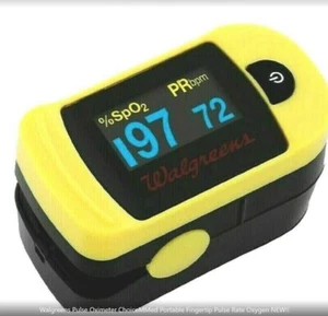 New! FINGER TIP PULSE OXIMETER COMFORT FIT MEASURES OXYGEN LEVEL & PLUSE RATE - Picture 1 of 3