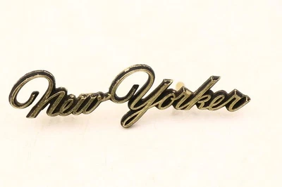 New Yorker Chrysler Script Emblem Logo Badge 569955 - Image 1 of 3