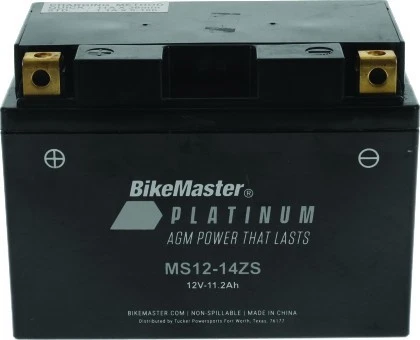 Batería BikeMaster AGM Platinum II MS12-14ZS 780716 Foto 1 de 1