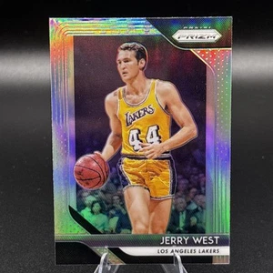 Tarjeta de baloncesto Jerry West Silver Prizm Insert 2018-19 Panini Prizm #145 como nueva - Imagen 1 de 2