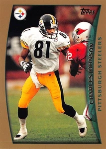 1998 Topps - Charles Johnson #97, Pittsburgh Steelers, NFL Card, Free Shipping - Picture 1 of 2