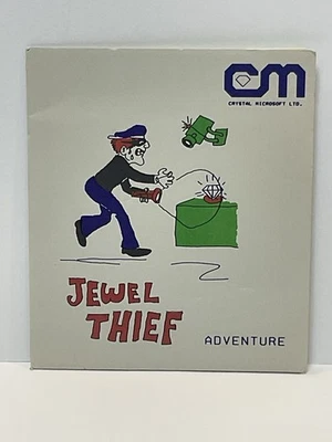 Vintage Commodore Game Software Jewel Thief by CRYSTAL MICROSOFT - Image 1 of 4