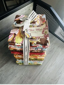 "Chez Moi" Charm Pack Of 35 Fat quarter by Sentimental Studios for Moda Fabrics. - Picture 1 of 6