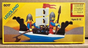 LEGO (6017) Legoland Castle: King's Oarsmen Vintage New Sealed Retired Boat Rare - Picture 1 of 6