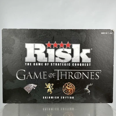 GAME OF THRONES RISK - SKIRMISH EDITION BOARD GAME Complete 100% Hasbro HBO 2015 - Image 1 of 4