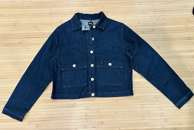 Chaqueta vaquera Lee retro para mujer S muestra única NUEVA de gran tamaño Foto 1 de 4
