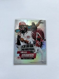 2025 Topps Series 1 Elly De La Cruz Home Field Advantage Reds #HA-16 SSP - Zdjęcie 1 z 6