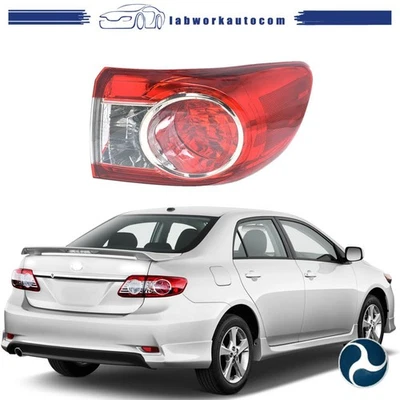 For Toyota Corolla 2011 2012 2013 Outer Tail Light Brake Lamp Passenger Side Foto 1 de 4