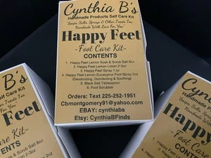 Kit de cuidado de pies hecho a mano set de regalo 6 piezas - Imagen 1 de 4