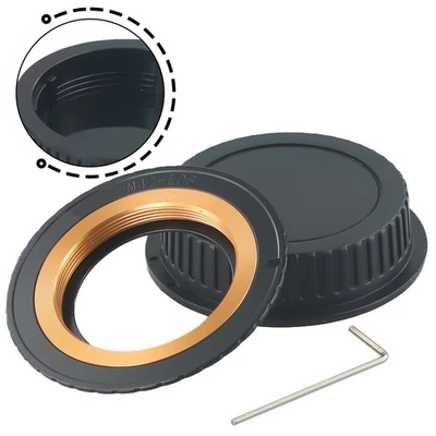 Metal Adapter Ring For Canon-EOS Digital SLR Camera All M42 Lens With Flange - Image 1 of 4
