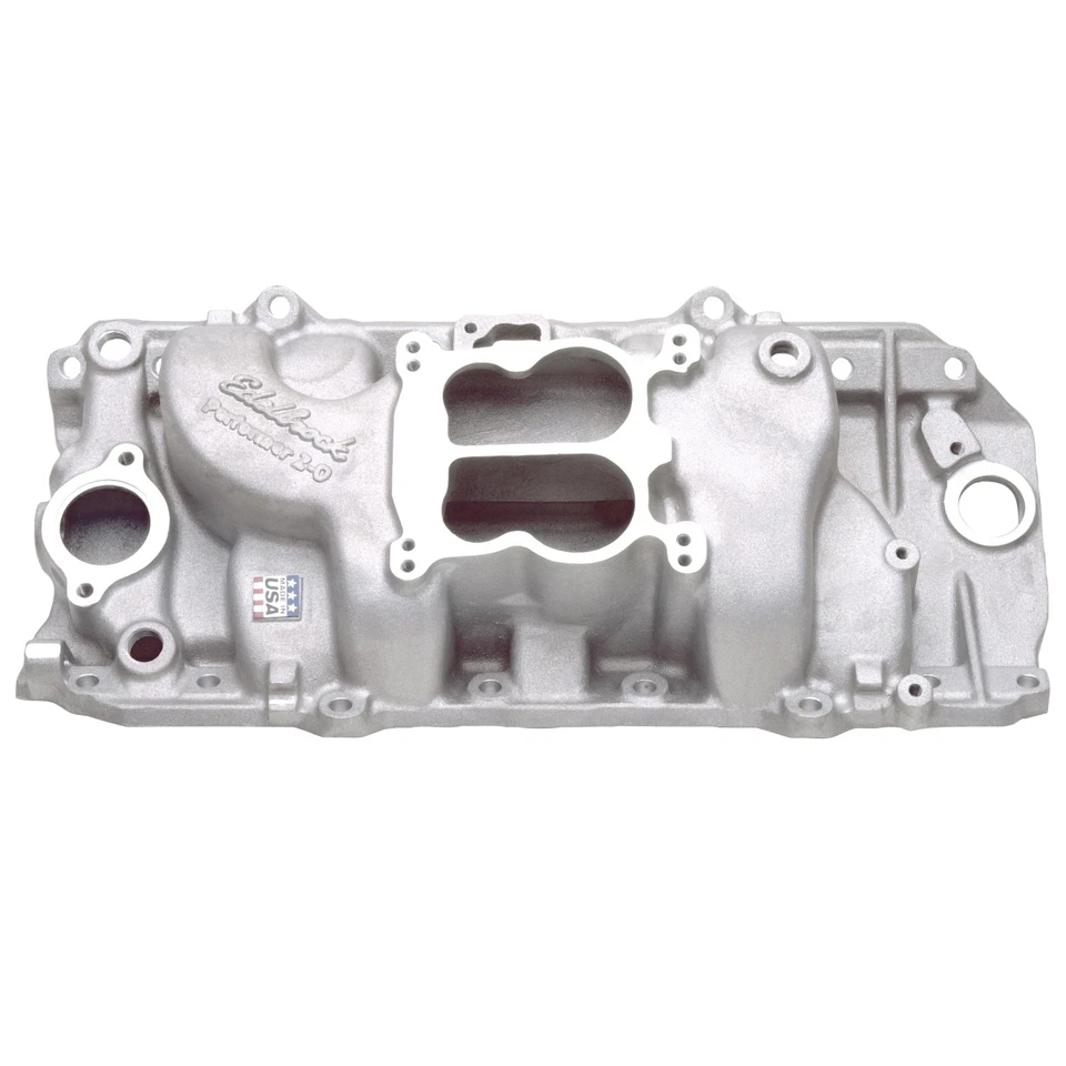 Edelbrock Engine Intake Manifold Fits 1985 Chevrolet C30 - Image 1 of 4
