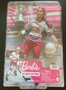 Barbie You Can Be Anything Hockey Player Doll New in Box 2021 (G) - Picture 1 of 3