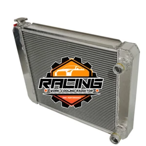 2-ROWS All Aluminum Racing Universal Series Radiator Dual Pass #UN20-DP 20" Wide - Picture 1 of 4