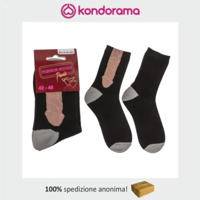 OOTB Calzini neri con pisello per la festa hot di addio al celibato nubilato adulti