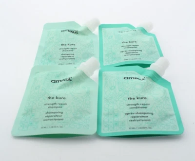 Amika The Kure Strength Shampoo And Conditioner - 35ml Each - Mini Trial Size - Image 1 of 3