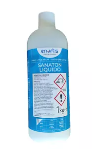 Sanaton detergente detartarizzante basico 1kg liquido sanificante pulizia vasche - Foto 1 di 2