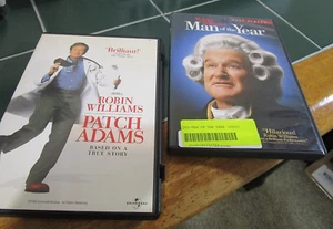 DVD Lot: Robin Williams (2) Man of the Year and Patch Adams - Picture 1 of 3