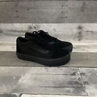 VANS  721356 Old Skool Black Suede Toe YOUTH Kids Size 12 New No Tags