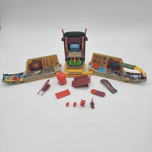 Juego de vagones de fiesta TMNT 1995 de colección Teenage Mutant Turtles. Mayormente completo  - Imagen 1 de 19