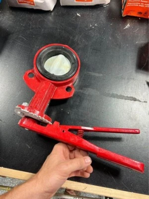 Bray 3" Butterfly Valve with Actuating Handle 416SS NDI 175 PSI - Image 1 of 4