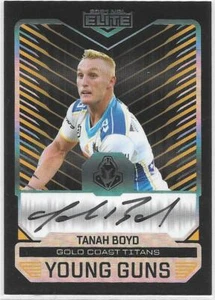 2021 Nrl Elite Young Guns Signature (YG05) Tanah BOYD Titans 083/110 - Imagen 1 de 1