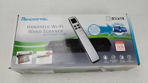 Pandigital Wi-fi Wand Scanner Feeding Dock Red S8X1103RD 8 1/2 X 14 - Picture 1 of 6