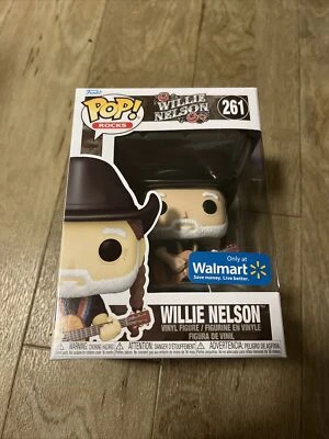 Funko pop ! Rocks Willie Nelson # 261 沃尔玛独家  — 第 1/4 张图片