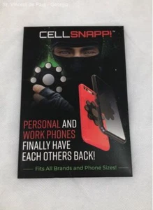 CellSnapp Magnetic Dual-Phone Holder with 360° Rotation Brand New iPhone Android - Photo 1 sur 3