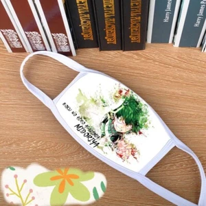 My Hero Academia Izuku Midoriya Face Mask Anti-dust Washable Reusable Cotton  - Picture 1 of 3
