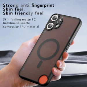 Pour Rien CMF Téléphone 2 Pro, Luxe 4 Airbags Coque Magnétique Mat Acrylique Housse - Photo 1 sur 12