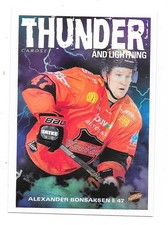 2019-20 Finnish CardSet Lightning and Thunder #7/15 Alexander Bonsaksen KooKoo