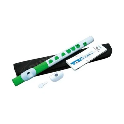 Nuvo TooT 2.0 Pre-Flute Instrument for Beginner Musicians  - White/Green - Image 1 of 3