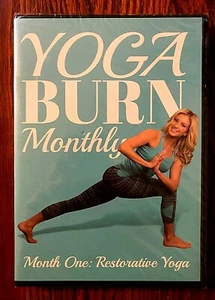 YOGA BURN MONTHLY DVD—MONTH ONE: RESTORATIVE—MEDITATION—4 DISCS NEW + SEALED - Picture 1 of 2