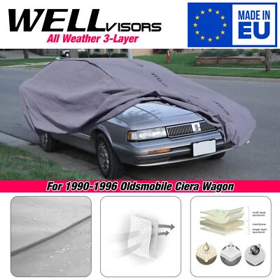 WELLvisors Car Cover 3-6899309WN For 1990-1996 Oldsmobile Cutlass Ciera Wagon - Image 1 of 4