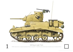 M3 Stuart T37463 NZ - A3+ Profile Print - Bild 1 von 4