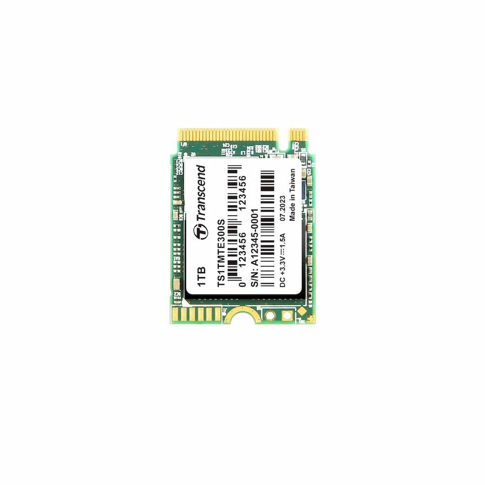 Transcend 1TB M.2 PCIe NVME (2230) 300S series SSD - Image 1 of 1