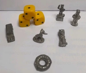 Parker Bros The Simpsons Monopoly Spare / Replacement Playing Pieces/Dice - Picture 1 of 12