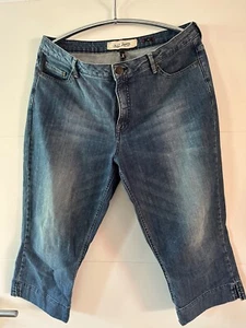 HIS SUNNY Jeans 3/4 Länge Blau Größe 46 NEU - Bild 1 von 2