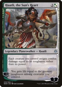Huatli, the Sun's Heart War of the Spark Regular - Picture 1 of 2