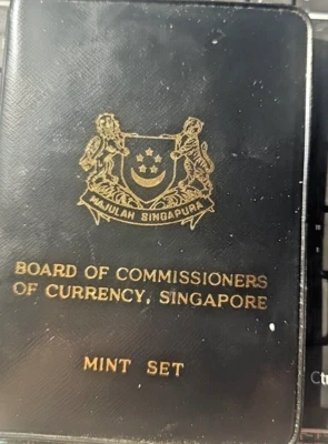 SINGAPORE 6 Coin Mint Set 1969 Sealed In Wallet - Image 1 of 3