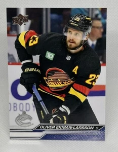 Oliver Ekman-Larsson 2023-24 Upper Deck Series 1 #179 Vancouver Canucks - Picture 1 of 2