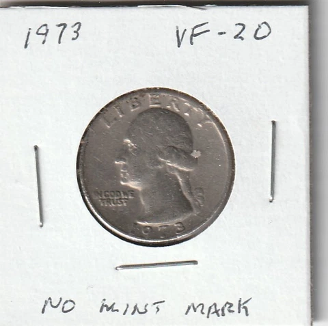 1973 Washington Quarter Cover