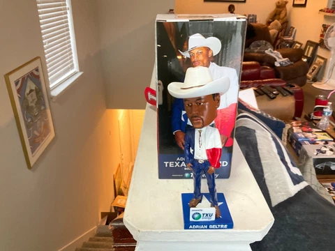 2020 SGA Texas Rangers Adrian Beltre Texas Legend Bobblehead Awesome! Cover