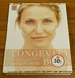 Cameron Diaz Signed Book The Longevity Book - Bild 1 von 3