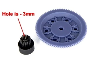 5x Set of 2 gears for Grundig CN500 CN820 CN830 CN930 C2000 C2500 C4200 C4800 - Picture 1 of 2